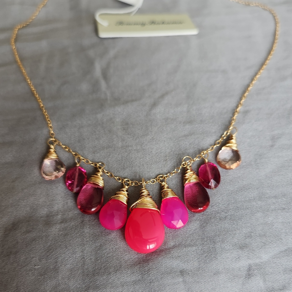 NWT - Tommy Bahama Pink Sunset Necklace